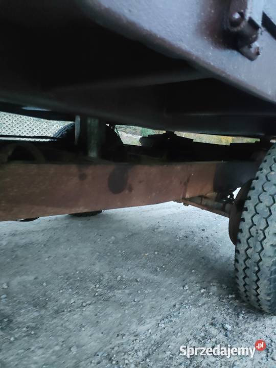 Przyczepa jedno osiową wywrotka Łagów