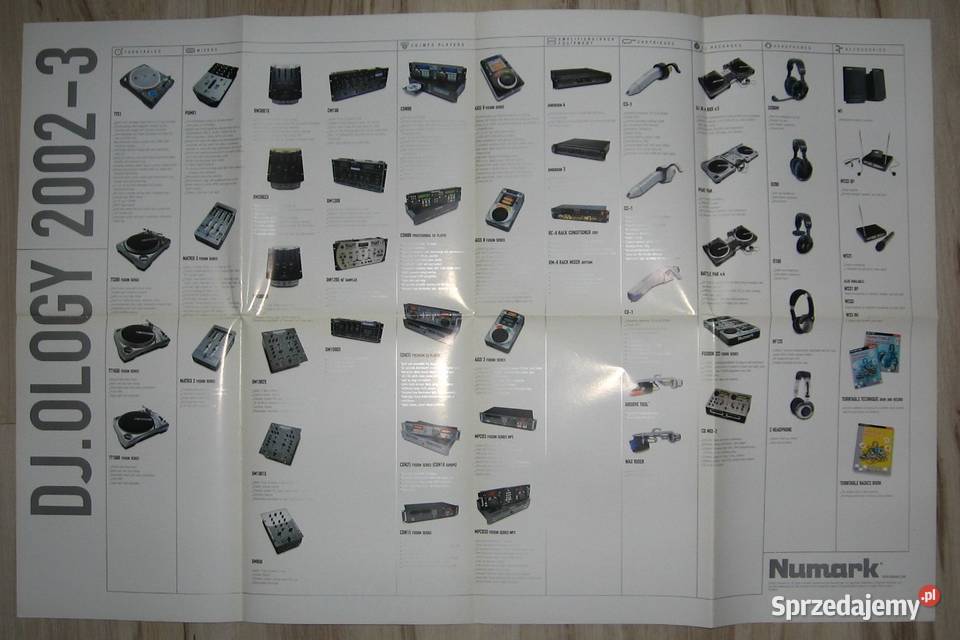 Numark poster brochure catalog plakat katalog Kępice