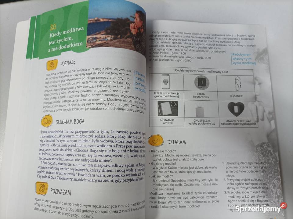 Szczęśliwi którzy żyją wiarą Religia klasa 2 Toruń