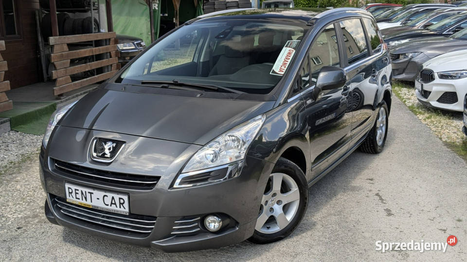 Peugeot 5008 16HDi115OPŁACONY Bezwypadkowy 165637km Częstochowa sprzedam