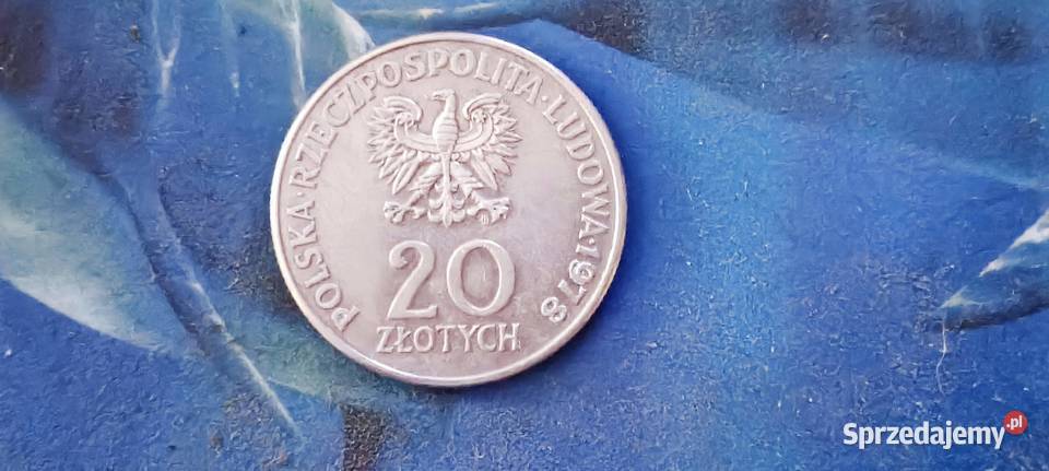 Monety PRL20 złotych 1978 M Konopnicka Numizmatyka śląskie Gliwice sprzedam