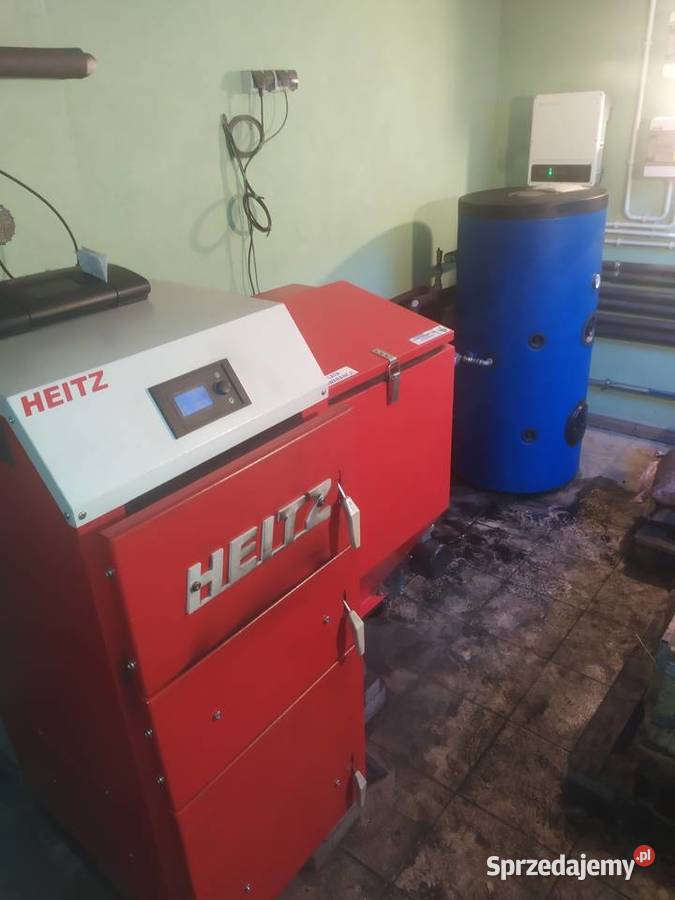 Kocioł HEITZ Eco 3 24kw z podajnikiem zasobnik Kisielice