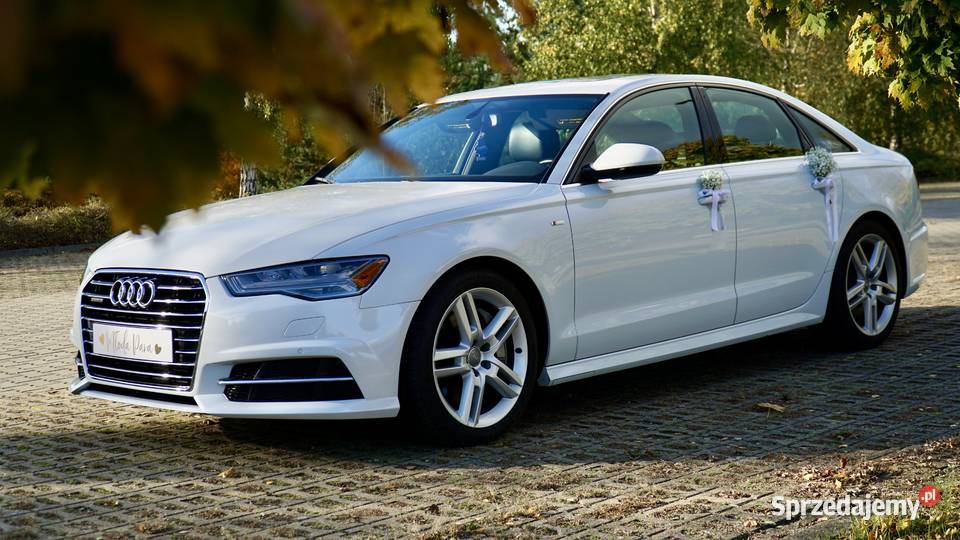 Auto do ślubu Audi A6 Usługi Częstochowa