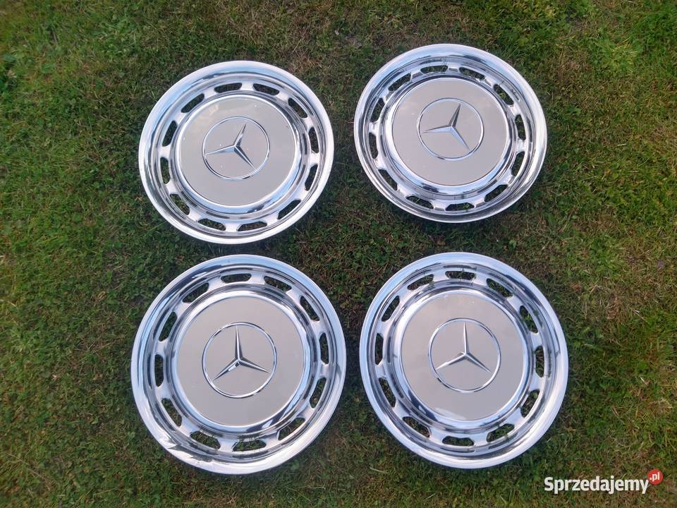 KOŁPAKI MERCEDES W123 W115 W116 W108 KOMPLET Pozostałe Skawina