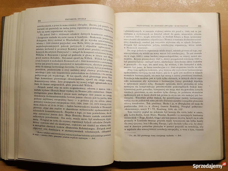 KSIĄŻKA Dzieła wybrane Marks Engels tom II z wielkopolskie Złotniki