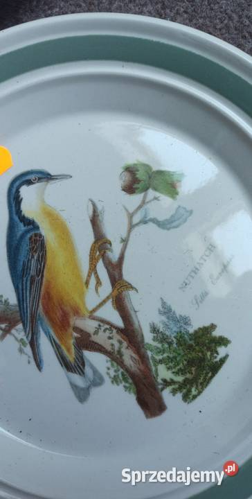Talerzyk Ptaki Brytanii Portmeiron Made in pomorskie Gdańsk