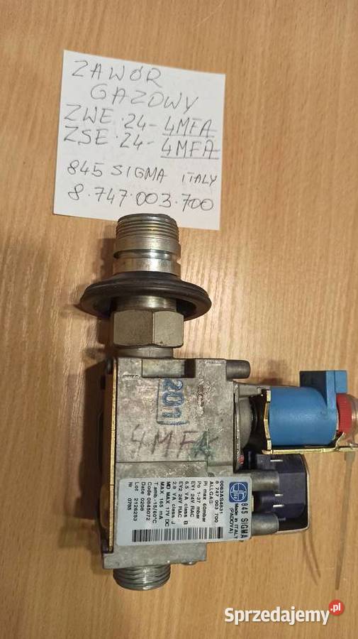 Junkers EUROSTAR ZWE 24 4MFK i ZSE 4MFK ZAWÓR stal Pszczyna