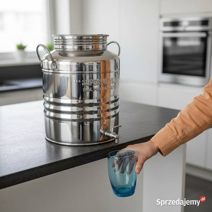 Bańka z kwasówki beczka ze stali inox 20L na Pojemniki na żywność