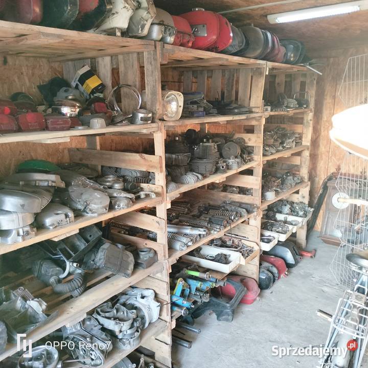 Części do zabytkowych motocykli motorowerów Łubno