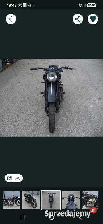 BMW R 35 1939 nieuszkodzony Poznań
