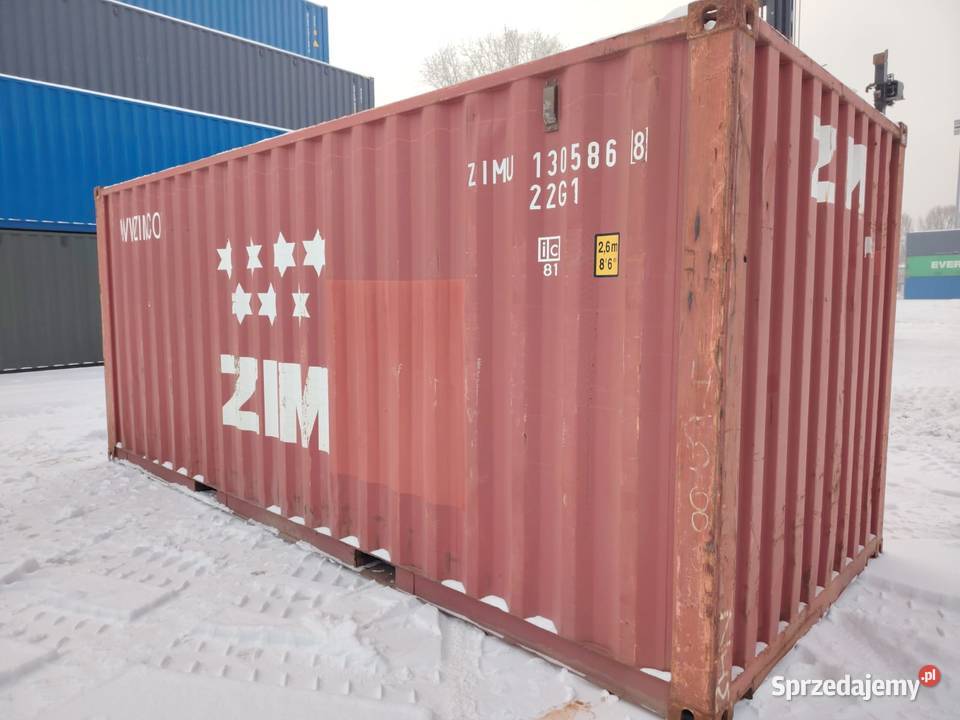 Kontener morski 20 DV 6 metrów Bełchatów