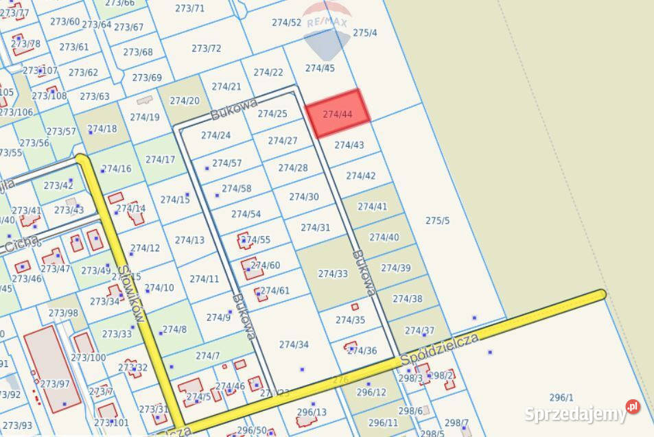 Działka jeszcze rolna rezerwacie Sprzedaż Łoś