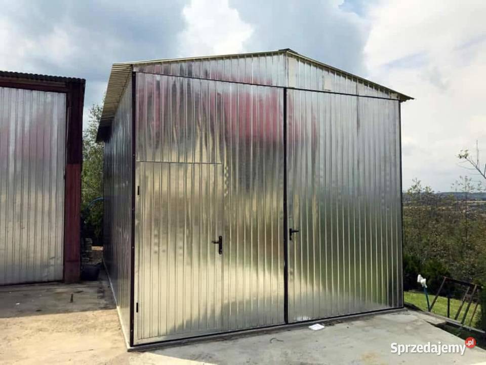 Blaszana montowana hala 47 ocynkowana