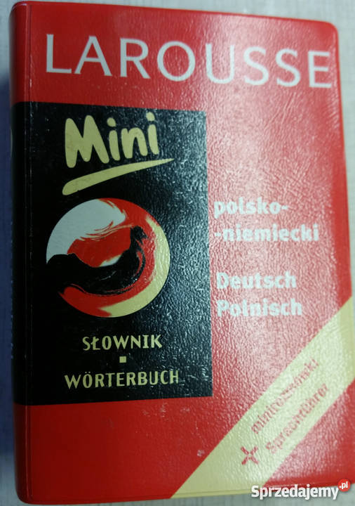 Minisłownik polsko niemiecki Jędrzejów sprzedam