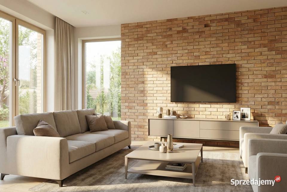 Płytki dekoracyjne z cegły Prowansalski Loft Warszawa