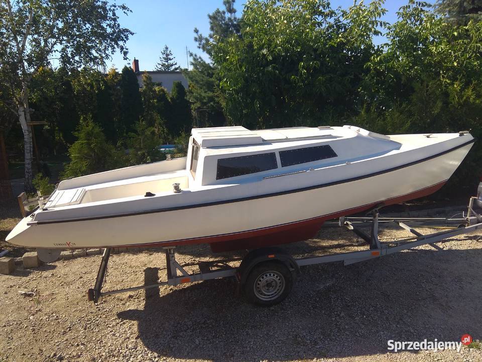 Jacht Conrad 20 k przyczepa silnik Śrem