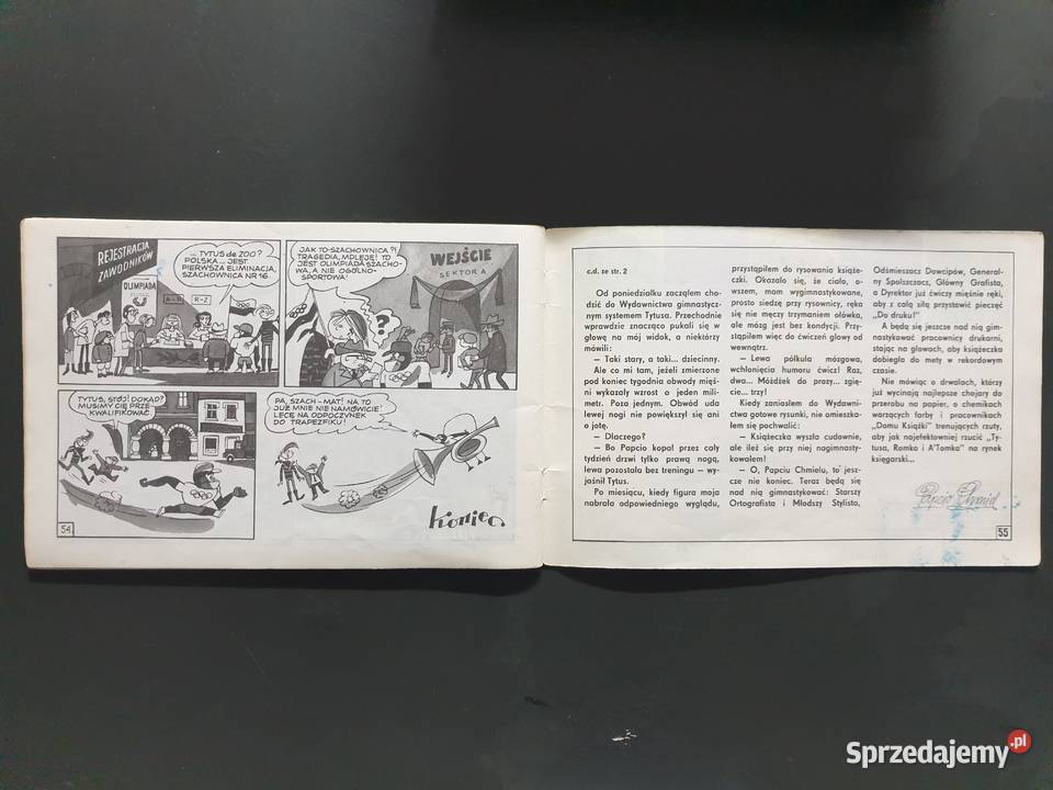 Tytus Romek i ATomek księga VI wyd3 1979 pomorskie Gdynia