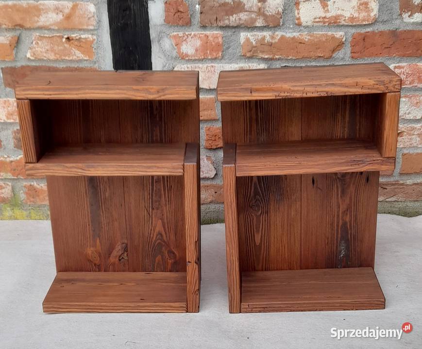 Szafki nocne stare drewno Kamieńczyk