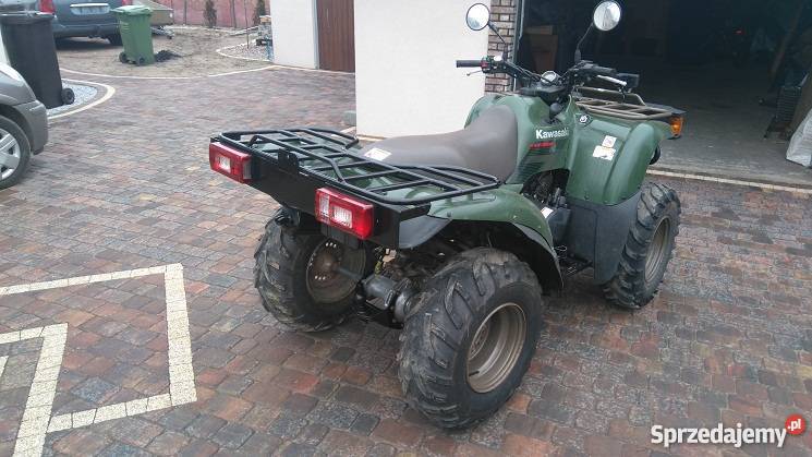 Kawasaki KVF 360Transport cala Polska wielkopolskie Konin