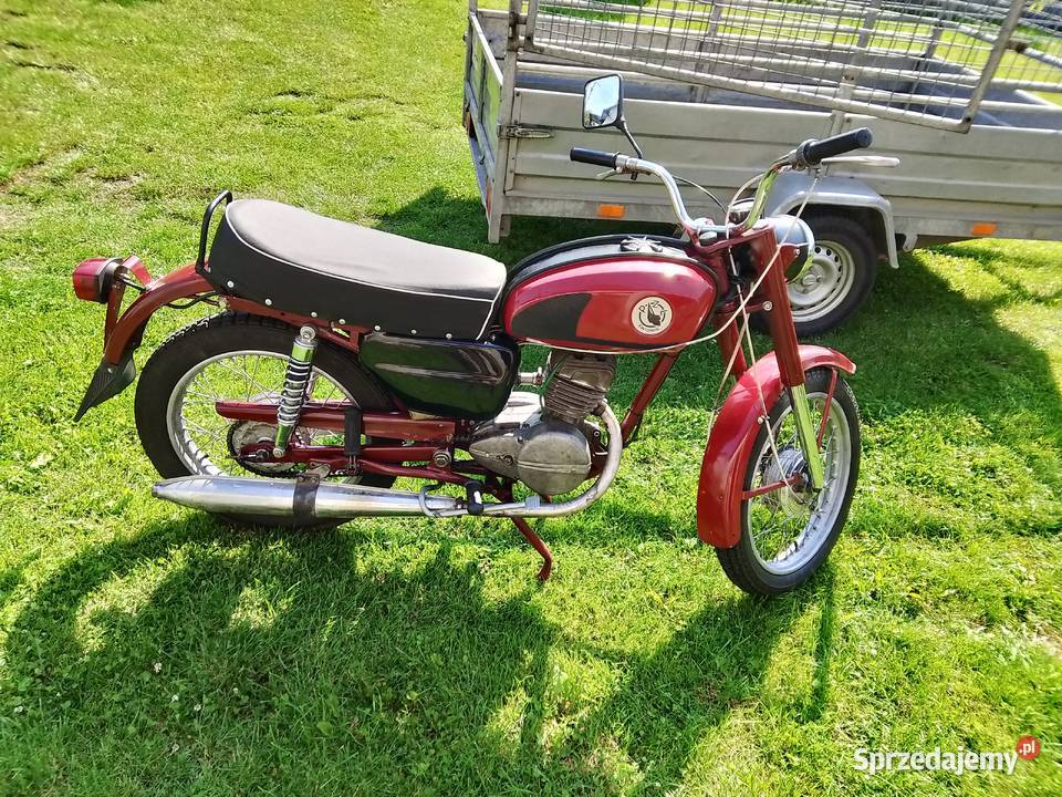 Wsk 125 Paląca jezdzaca Radom