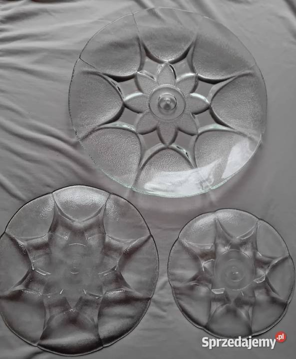 Komplet 3 talerzy z dziurką model Stella HSG Koźminek