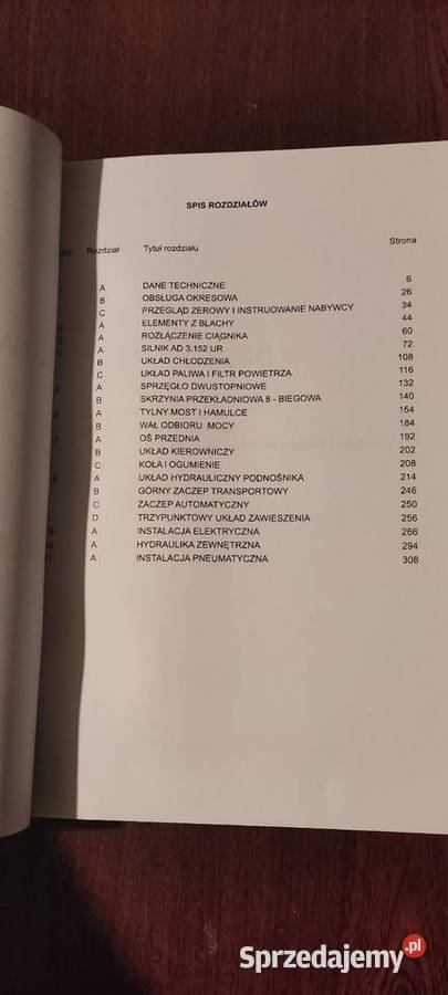 Instrukcja napraw Massey Ferguson 255 podkarpackie Stalowa Wola