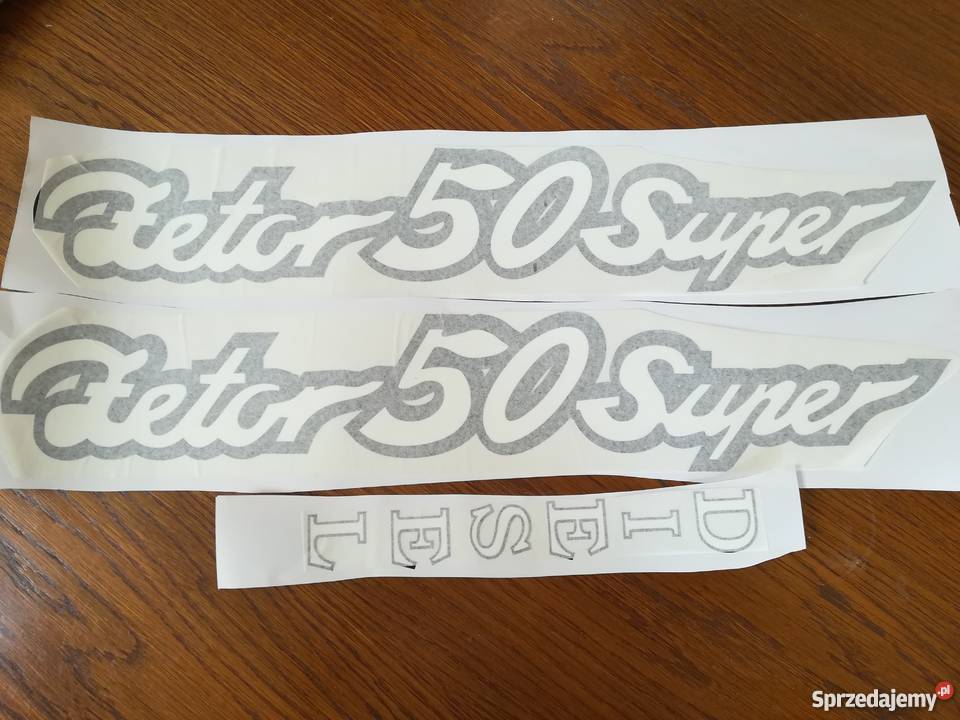 napis naklejka Zetor 50 Super nowe wzory Kościan