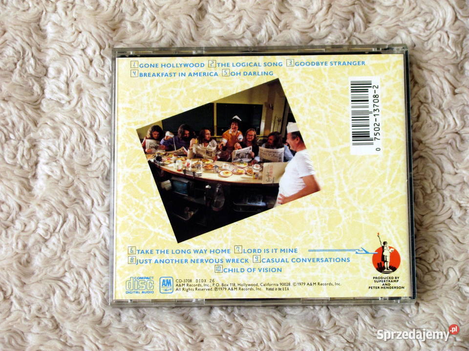 Supertramp Breakfast In America CD Sosnowiec sprzedam