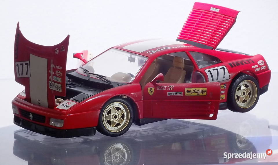 Bburago Ferrari 348 tb Evoluzione 118 Made in Lubin sprzedam
