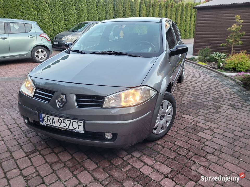 Renault Megane II lpg Euro 4 nieuszkodzony małopolskie Maszków