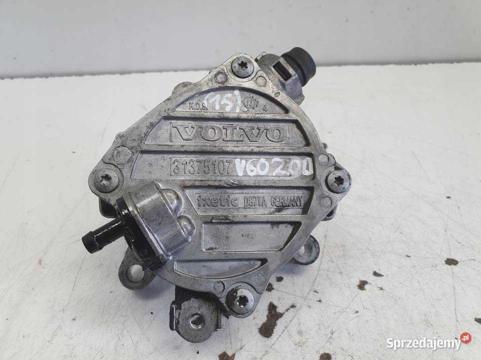 Volvo S60 II V60 20 D4 POMPA VACUM wakum Pompy podciśnieniowe Janów