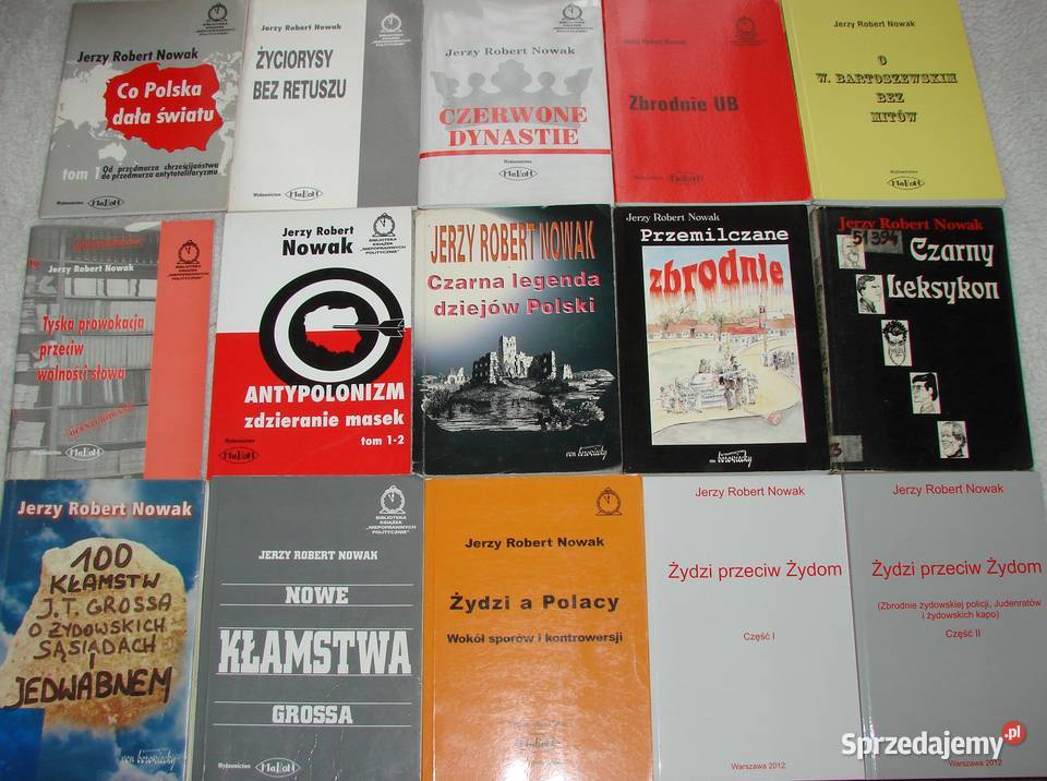 Jerzy Robert Nowak książki historyczne Radom