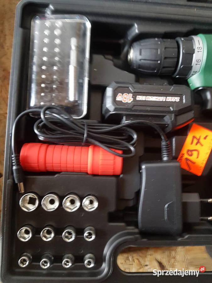 WKRĘTARKA WIERTARKA 2AKU 18V boxer bx174 22 HH Dom i Ogród sprzedam