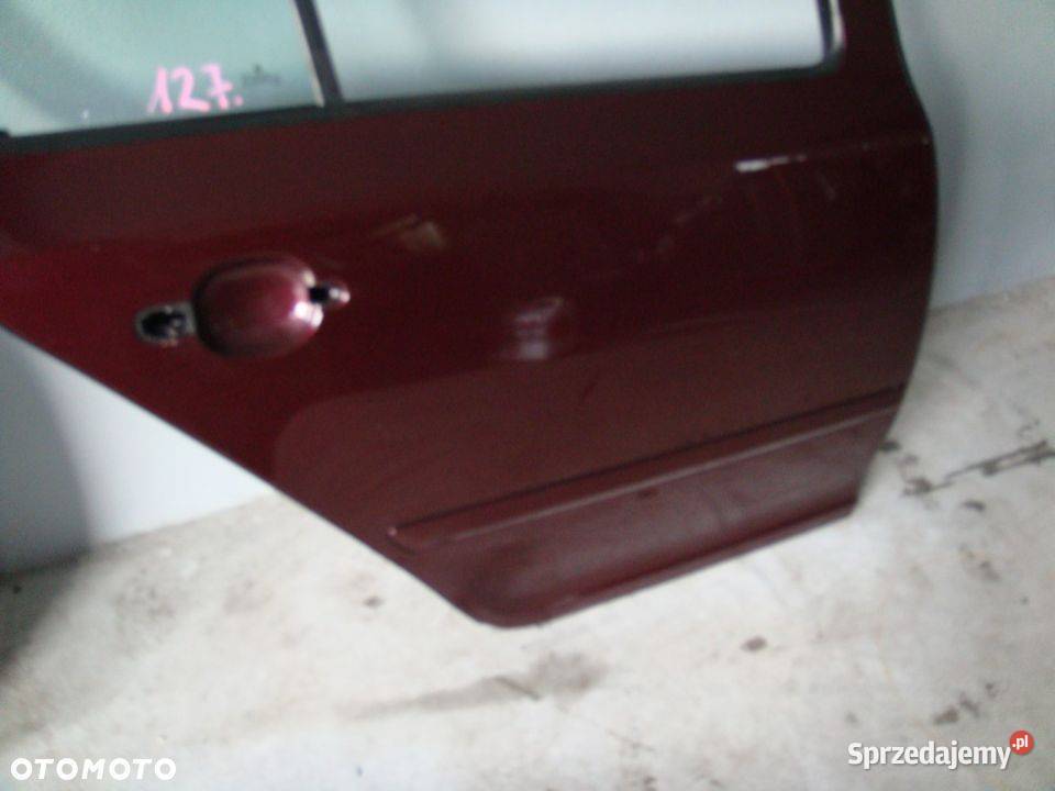 DRZWI PRAWY TYŁ TYLNE SKODA OCTAVIA II HB 2009 osobowe Włoszczowa