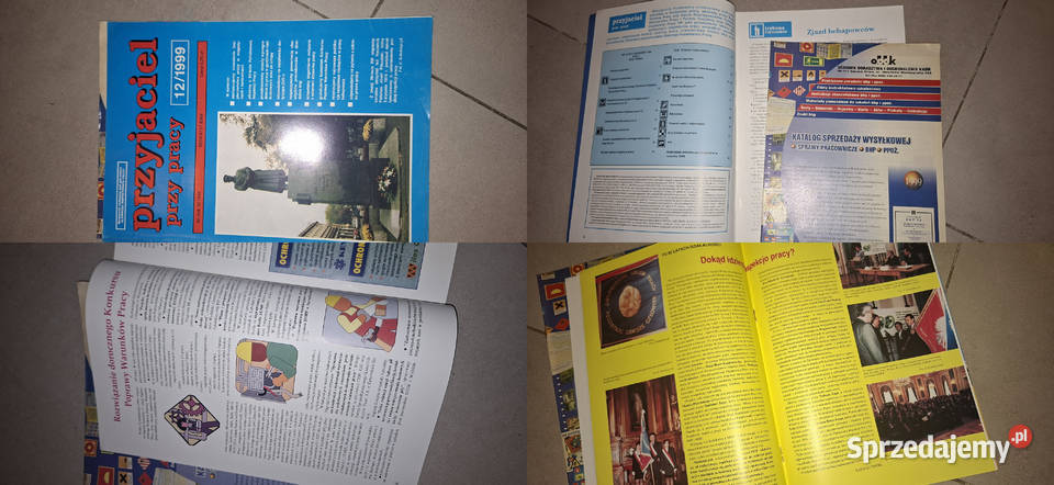 Przyjaciel Pracy 121999 ikona BHP z końca XX Łęczyca