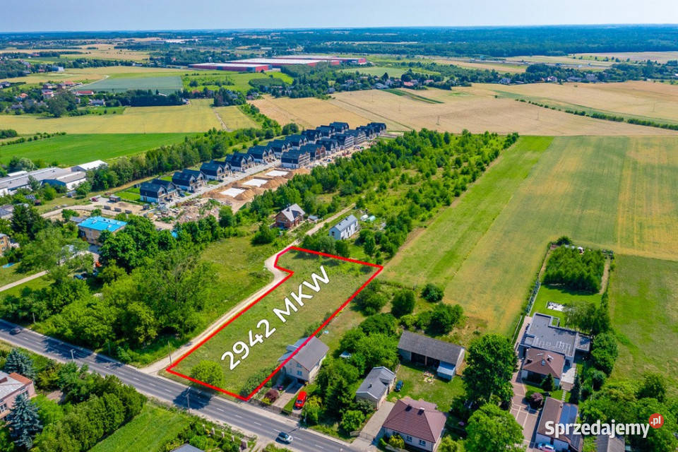 Widzew 2942 m z pozwoleniem na budowę Łódź