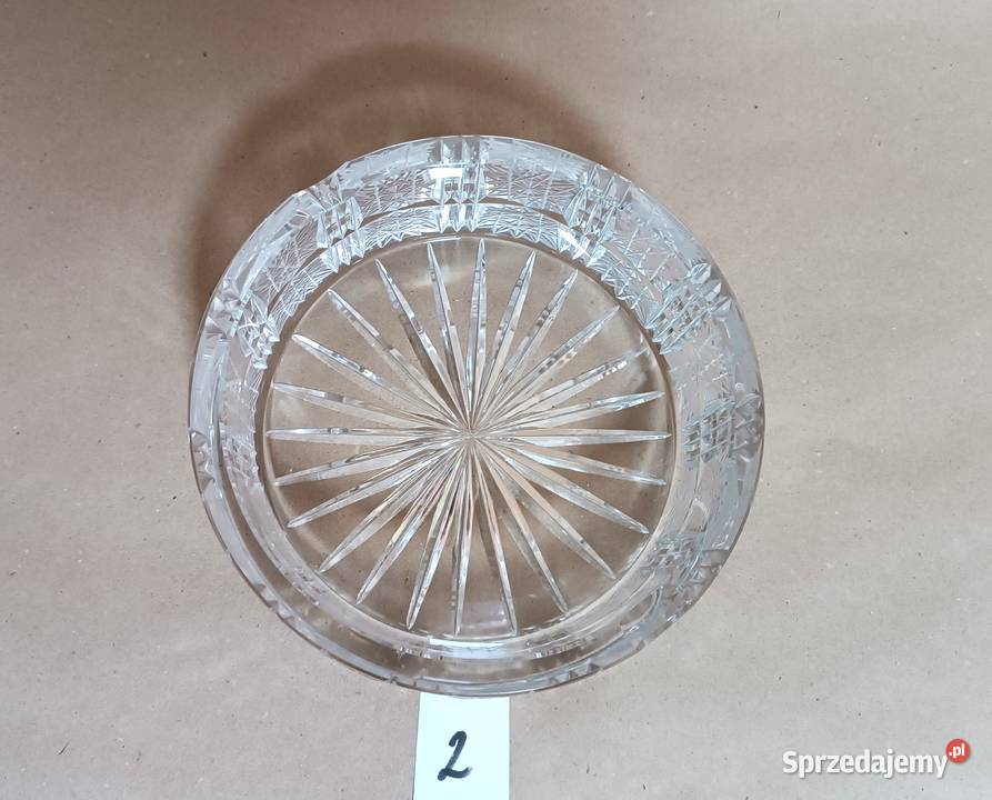 Popielniczka kryształowa waga 22 Opole sprzedam
