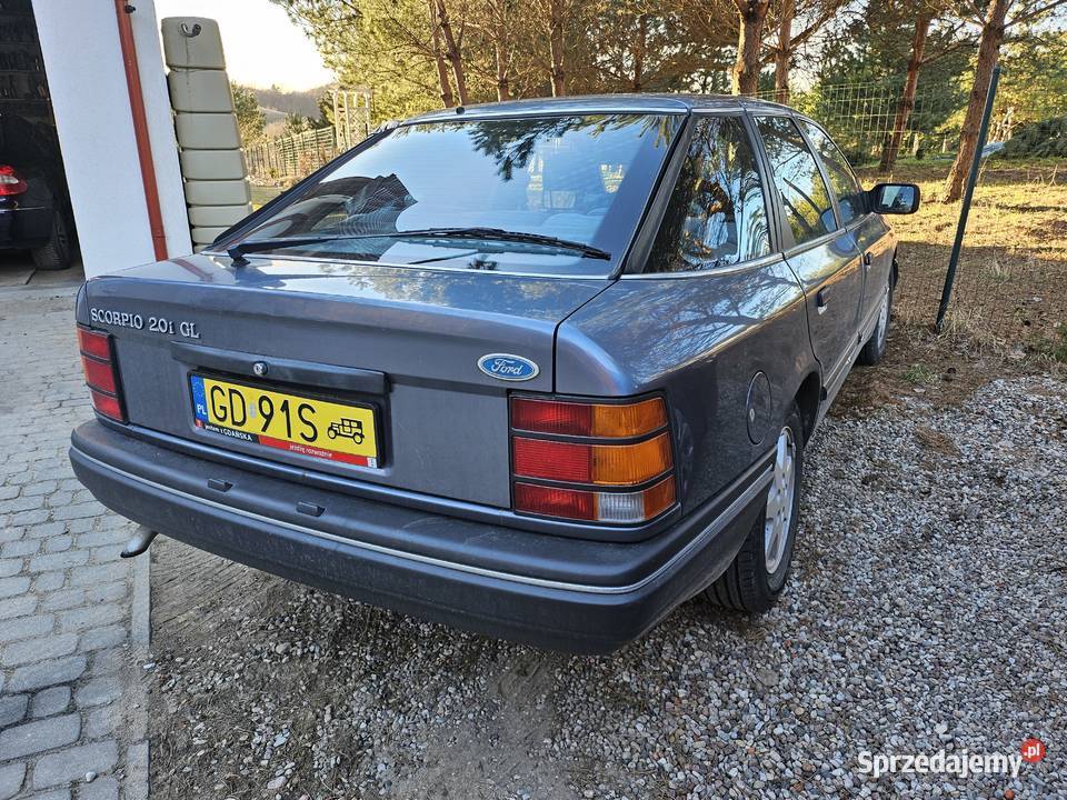 Ford Scorpio 1987 zarejestrowany jako zabytek pomorskie Kobysewo sprzedam