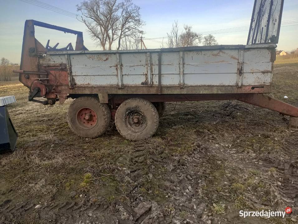 Rozrzutnik obornika tandem nieuszkodzony Rozrzutniki obornika kujawsko-pomorskie Pamiętowo