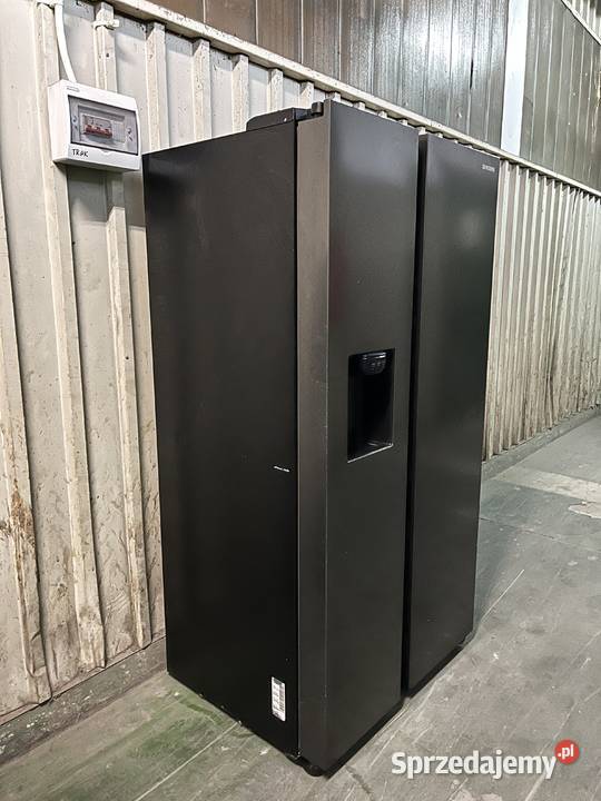 Lodówka Samsung RS68N240B1 Side by Side używana wolnostojące Poznań sprzedam