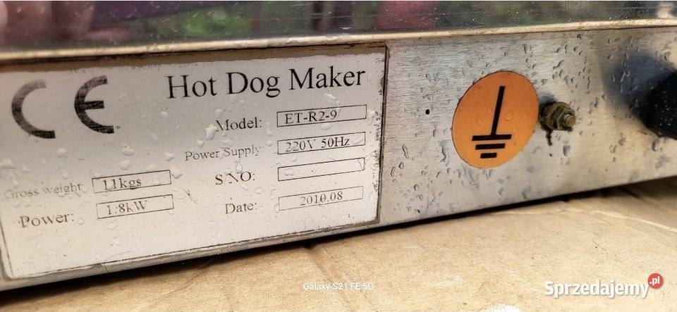 Podgrzewacza do parówek HOT DOG łódzkie Piotrków Trybunalski sprzedam