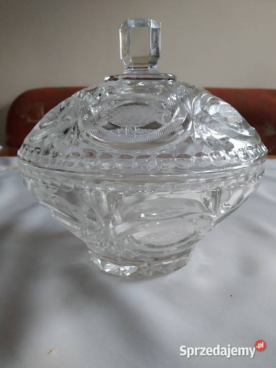 Kryształ bomboniera przezroczysty Katowice