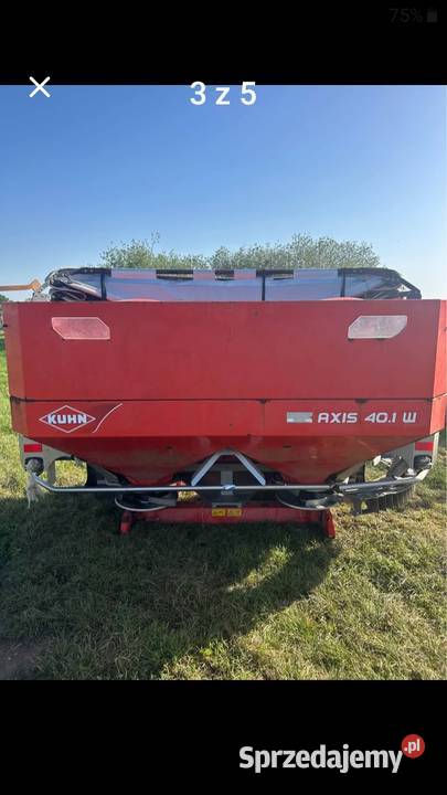 Rozsiewacz do nawozów kuhn axis 301 401 nieuszkodzony Przemyśl sprzedam