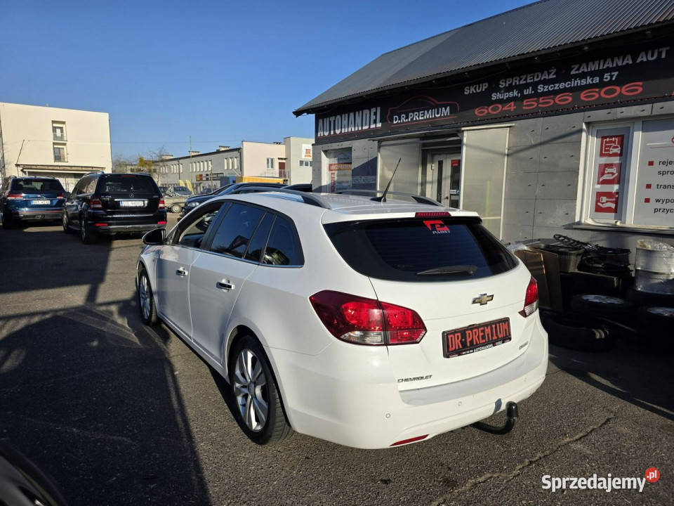 Chevrolet Cruze 14 Turbo 140 Skóra Kamera Klima nawigacja Chevrolet pomorskie Słupsk