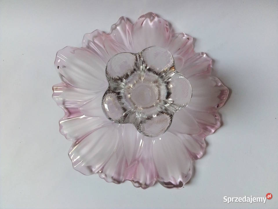 szklana patera Walther Glas Sylvia Satin Rose Patery