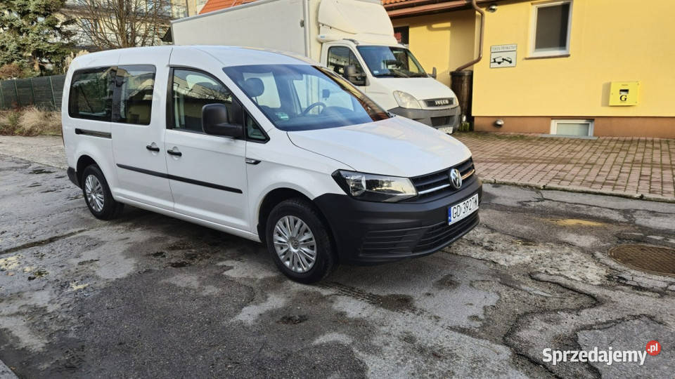 Volkswagen Caddy Volkswagen Caddy MAXI 7 os pełny VAT pomorskie Gdańsk