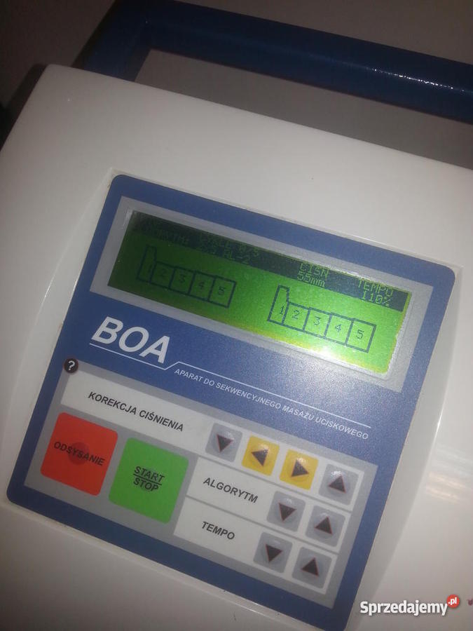 Aparat do sekwencyjnego masażu uciskowego BOA śląskie Katowice