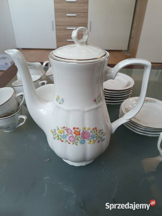 Serwis kawowy Stara porcelana Porcelana i szkło