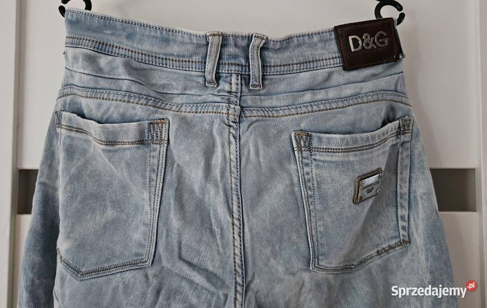 Dolce gabanna spodnie 36 jeansy niebieskie Konstancin-Jeziorna sprzedam