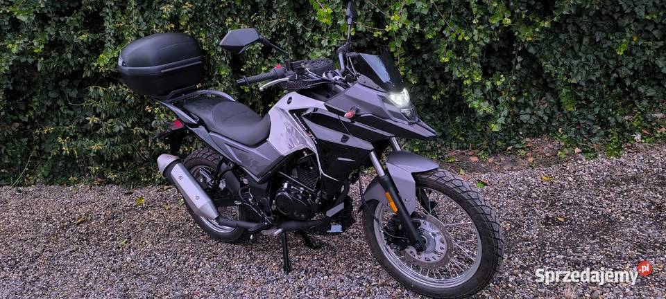 SYM NHT125 kufer tankbag ABS 2022 Książ Wielkopolski